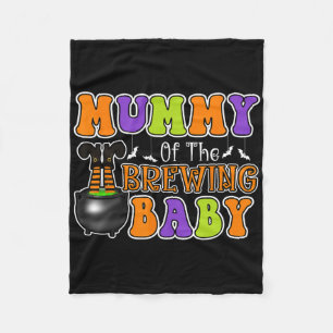 Mummy Of Brewing Baby Halloween Costume 1  Fleece Blanket