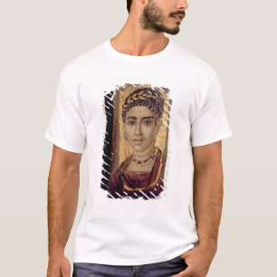 Mummy Portrait of a Woman, from Fayum, Romano-Egyp T-Shirt