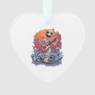 Mummy Rock Star Ornament