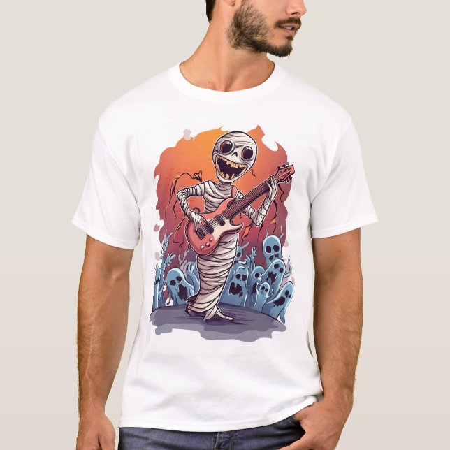 Mummy Rock Star T-Shirt (Front)