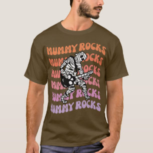 Mummy Rocks Halloween Mummy Bandage Wrap Momster G T-Shirt