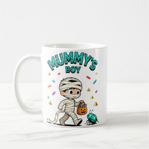 🎃 Mummy’s Boy Halloween Fun Coffee Mug