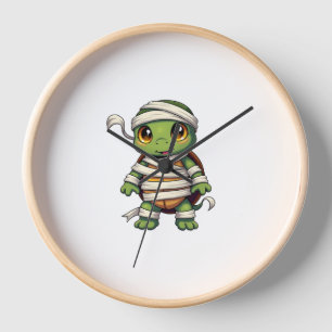 Mummy Turtle Clock