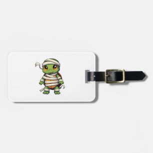 Mummy Turtle Luggage Tag
