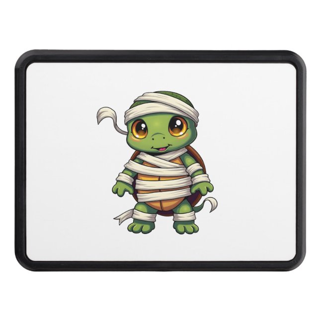 Mummy Turtle Trailer Hitch Cover (Front)