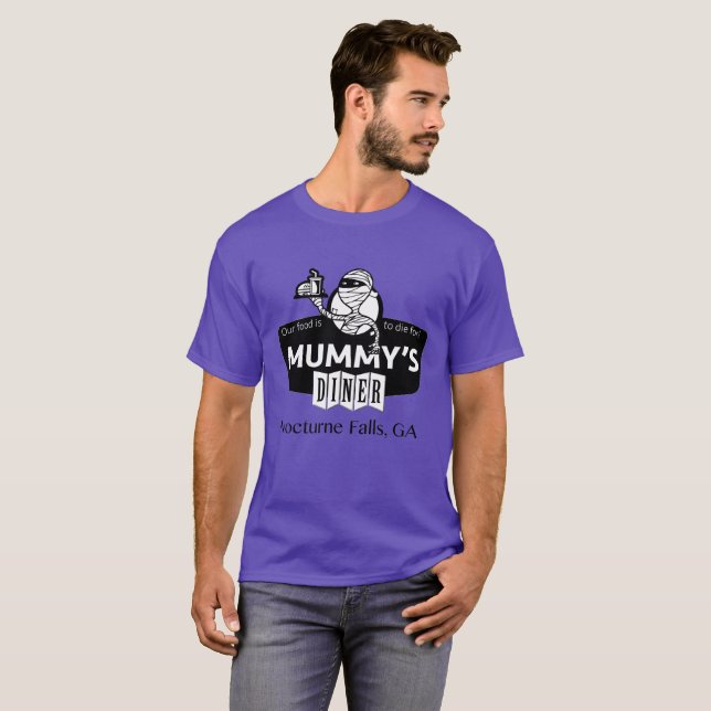 Mummy's Diner unisex tee (Front Full)