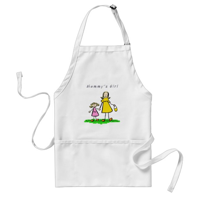 Mummy's Girl Apron (Blonde) (Front)