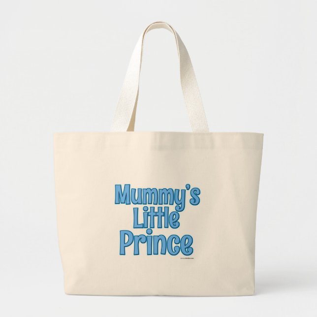 Mummys Prince Large Tote Bag (Front)
