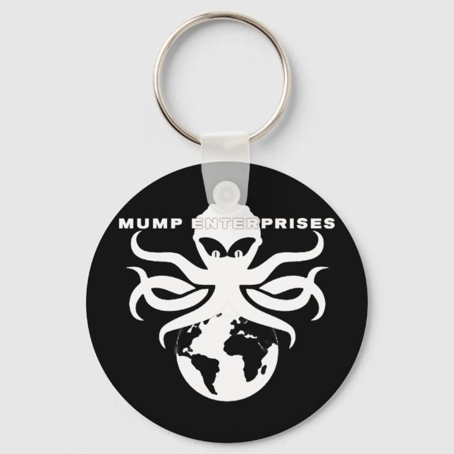 Mump Enterprises [white Iteration]  Keychain (Front)