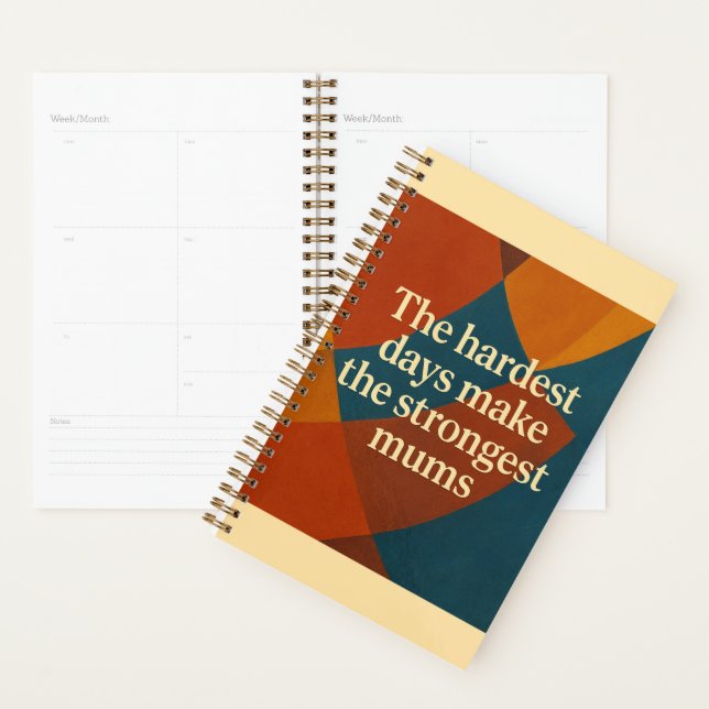 Mum's quotes AI art  Planner (Display)