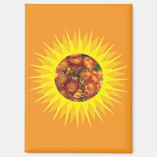 Mums_Sun_Clip Mask Magnet