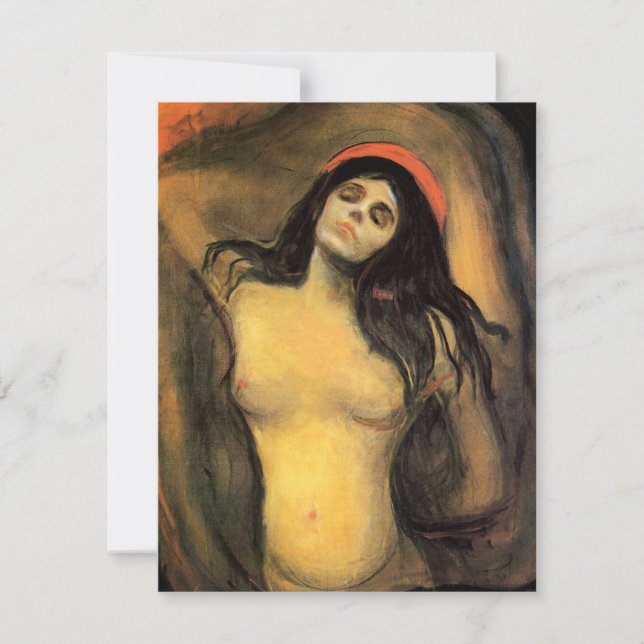 Munch Madonna Invitations (Front)