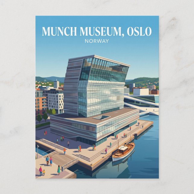 Munch Museum, Oslo, Norway Norway Postcard (Front)