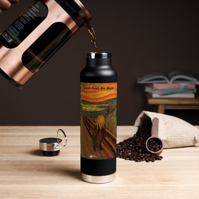 Munch - The Ice Scream Water Bottle (Coffee (Rotated))