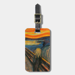 Munch The Scream Luggage Tag