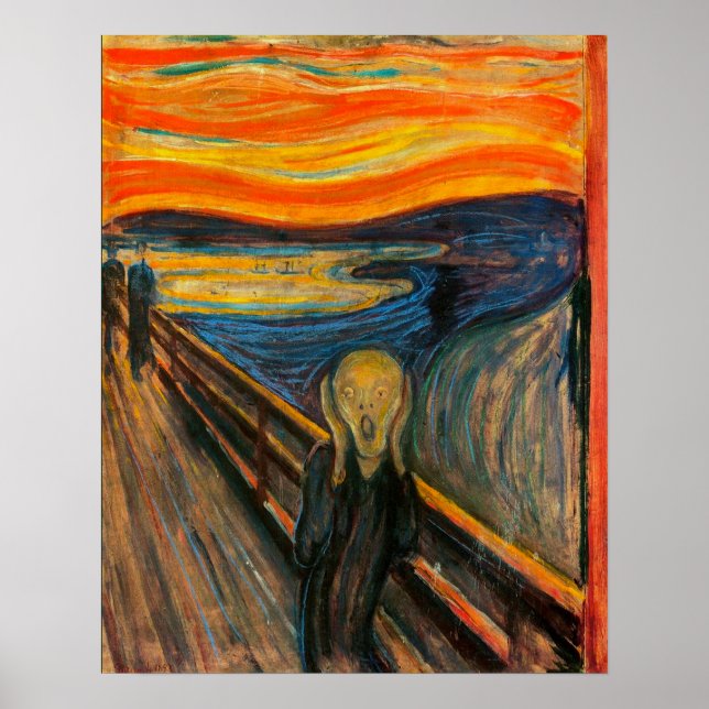 Munch The Scream Poster (Front)