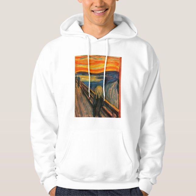 Munch The Scream Sweat - shirt à capuche (Devant)