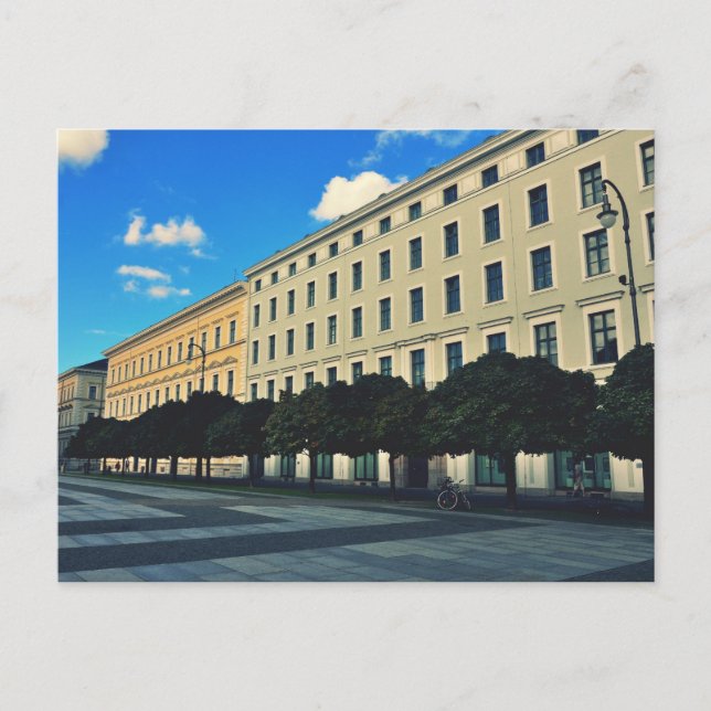 Munchen architecture postcard (Front)
