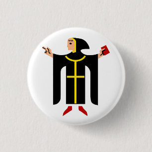 München Coat of arms 1 Inch Round Button