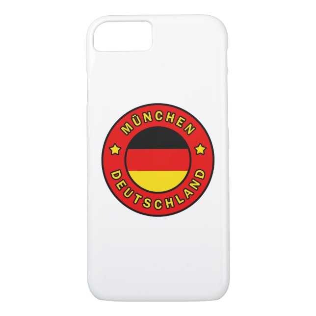 München Deutschland Case-Mate iPhone Case (Back)