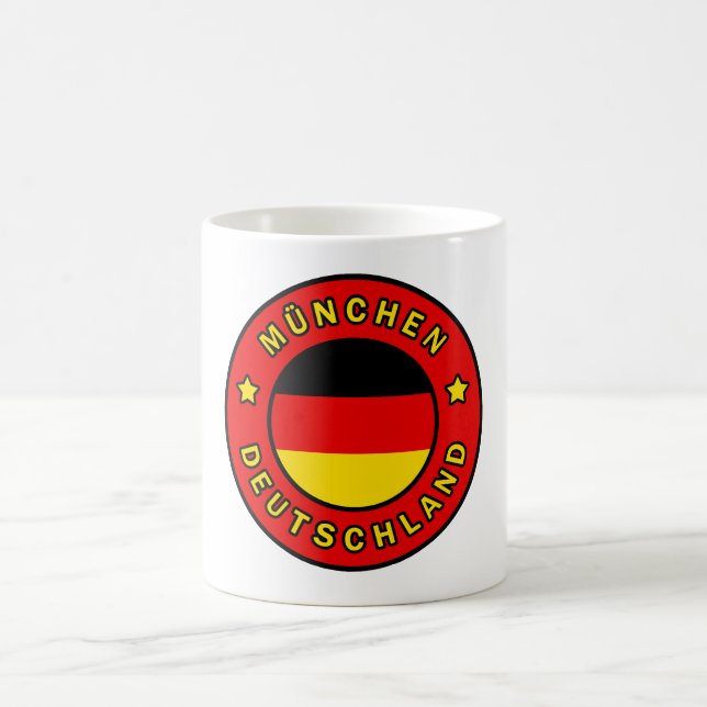 München Deutschland Coffee Mug (Center)