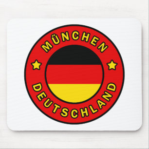 München Deutschland Mouse Pad
