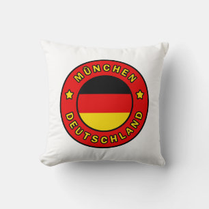 München Deutschland Throw Pillow