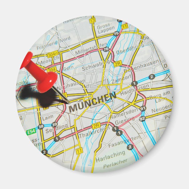 Munchen (Munich), Germany Magnet (Front)
