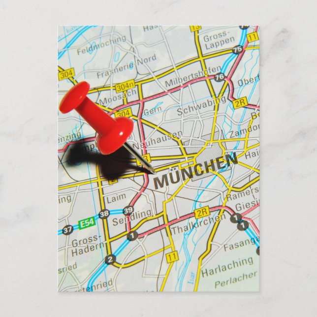 Munchen (Munich), Germany Postcard (Front)