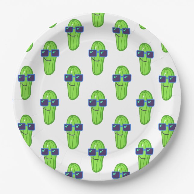 Munchers Paper Plate (Front)