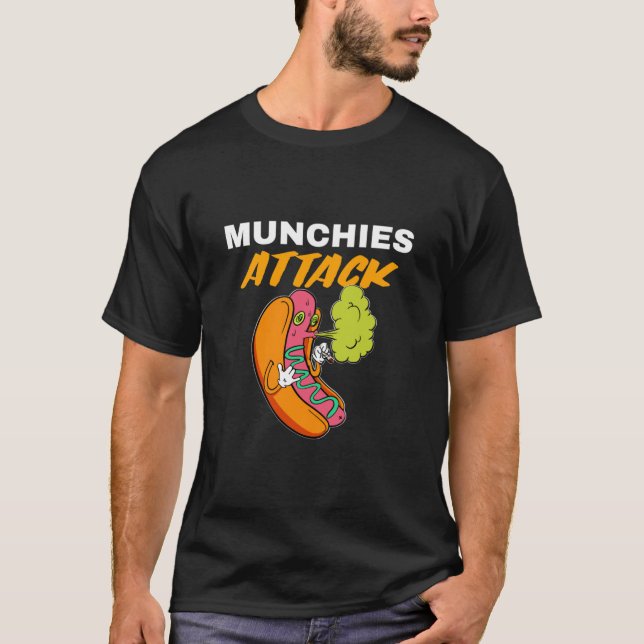 Munchies Attack!  T-Shirt (Front)