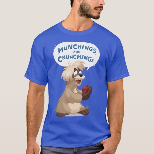 Munchings and Crunchings funny boy T-Shirt (Front)
