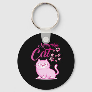 Munchkin Cat Keychain