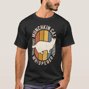 Munchkin Cat Whisperer Vintage Classic Retro Anima T-Shirt
