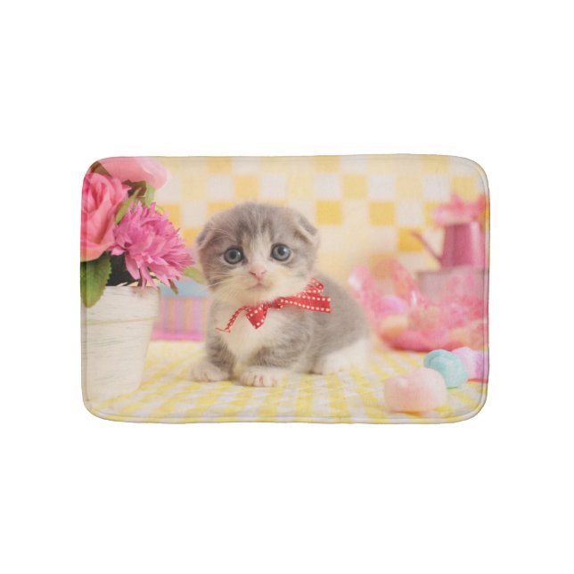Munchkin Kitten Bath Mat (Front)