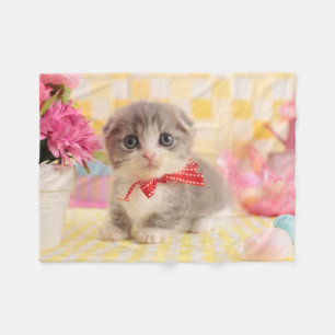 Munchkin Kitten Fleece Blanket