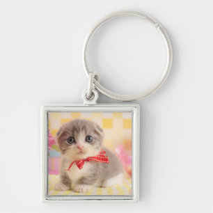 Munchkin Kitten Keychain