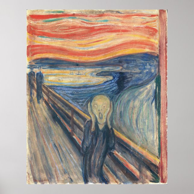 Munch's The Scream Poster (Front)