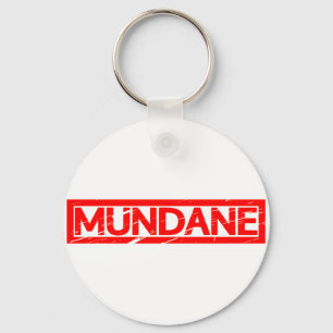 Mundane Stamp Keychain