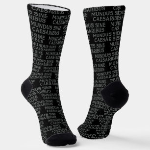 Mundus Sine Caesaribus Socks