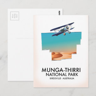 Munga-Thirri National Park Birdsville Australia Postcard