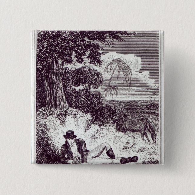 Mungo Park in Africa 2 Inch Square Button (Front)
