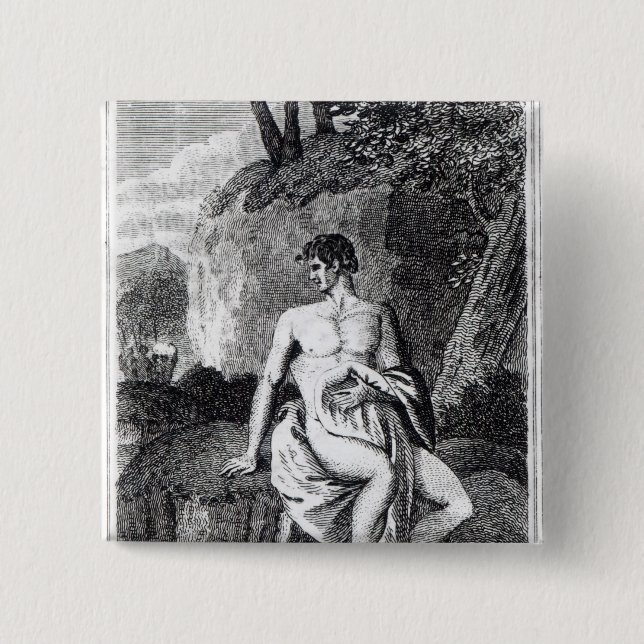 Mungo Park in Africa 2 Inch Square Button (Front)