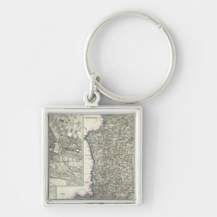 Munich, Augsburg, Bavaria Keychain