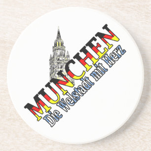 Munich Bavaria Germany Deutchland Munich beverage  Coaster