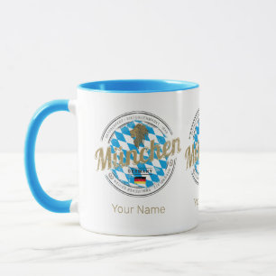 Munich Bavaria Vintage Oktoberfest Germany City Mug