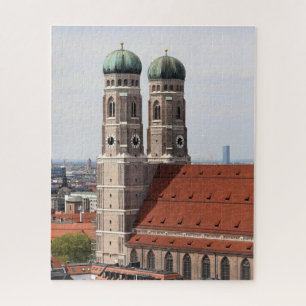 Munich Frauenkirche Cathedral - 16x20 - 520 pcs Jigsaw Puzzle