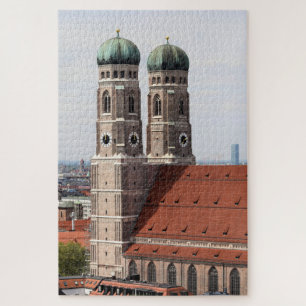Munich Frauenkirche Cathedral - 20x30 - 1014 pcs Jigsaw Puzzle