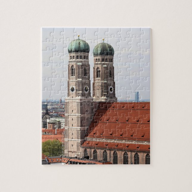 Munich Frauenkirche Cathedral - 8x10 - 110 pcs. Jigsaw Puzzle (Vertical)