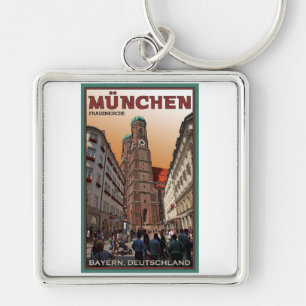 Munich - Frauenkirche Keychain
